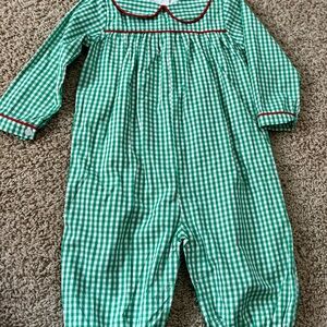 Christmas Gingham Longall